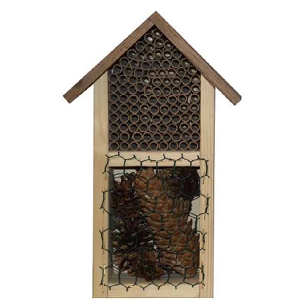 Hôtel ou abris à insectes 31 cm et petits animaux