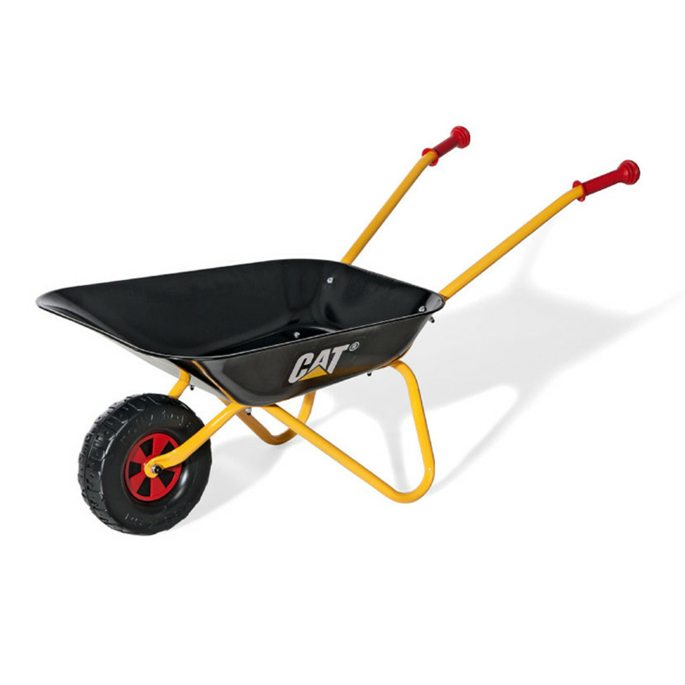 Brouette métal jouet pour enfant caterpillar