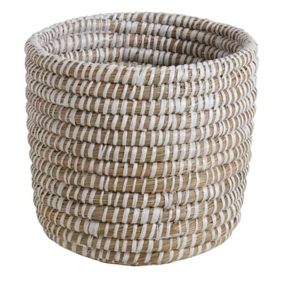 Cache pot jonc de mer pot de 25 cm