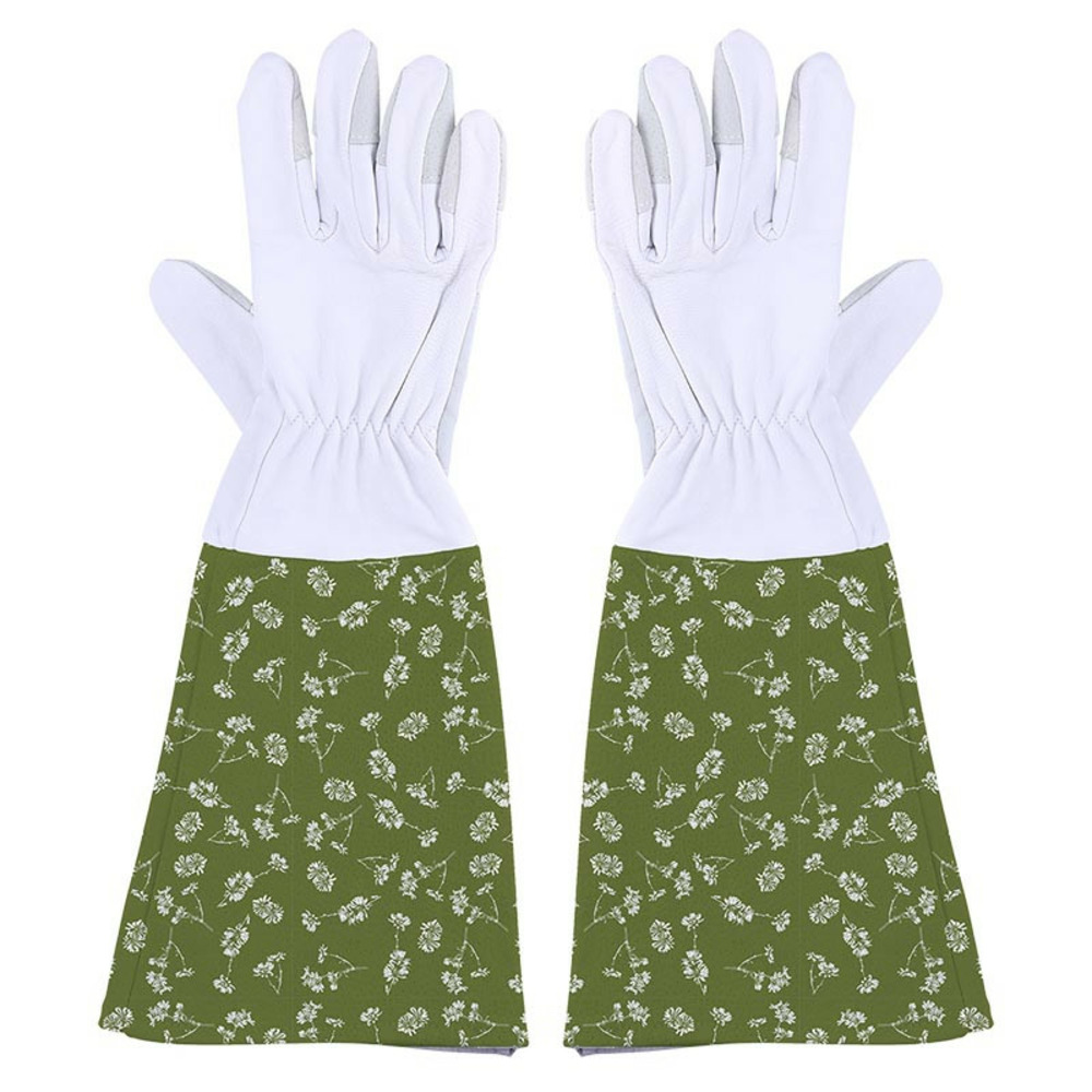 Gants imprimé floral pour épineux