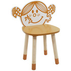 Chaise en bois pour enfant monsieur madame madame bonheur