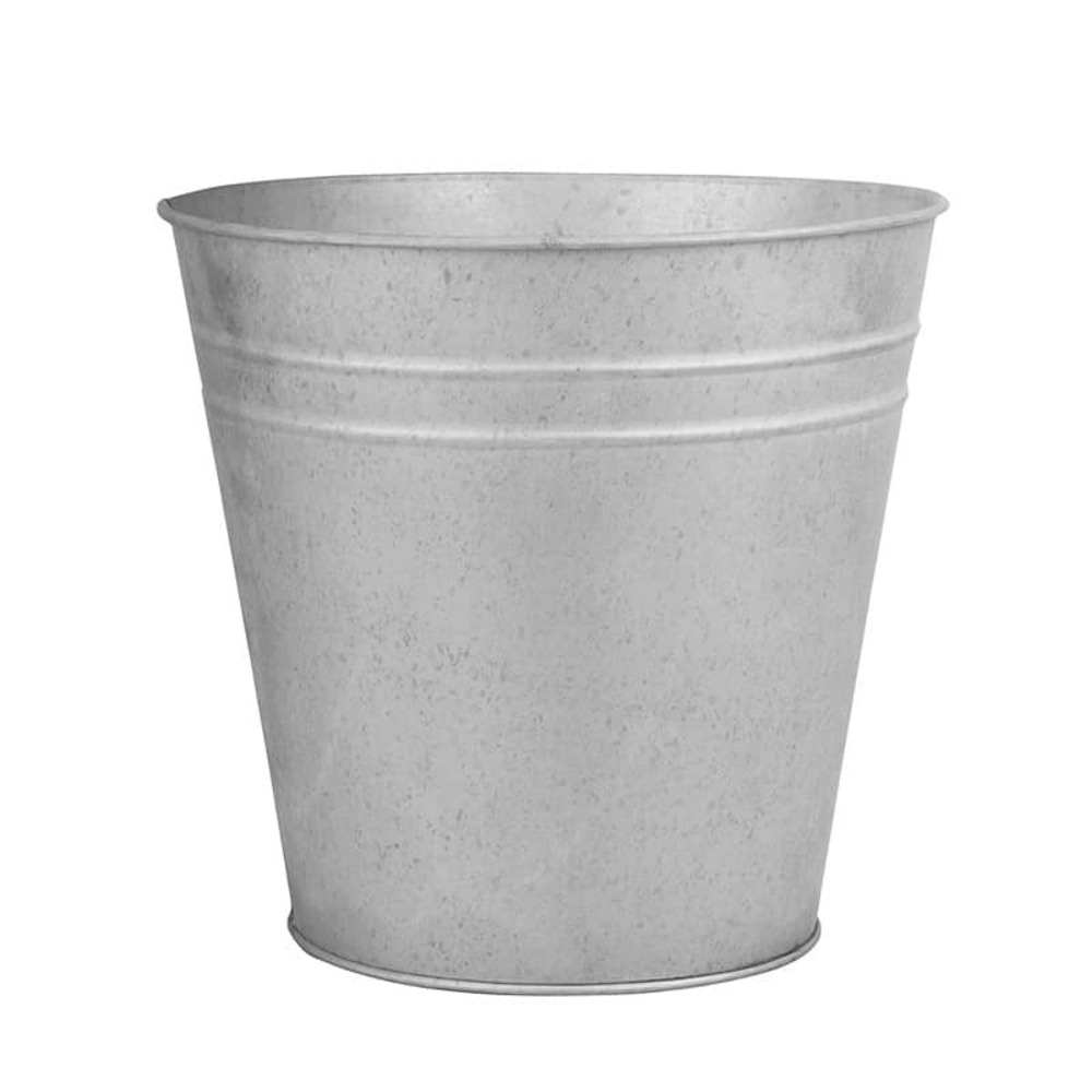 Pot de fleurs zinc 24 cm