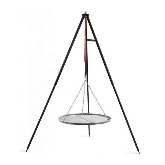 Barbecue avec grille de cuisson en inoxydable sur trépied jumbo-ø 50cm--