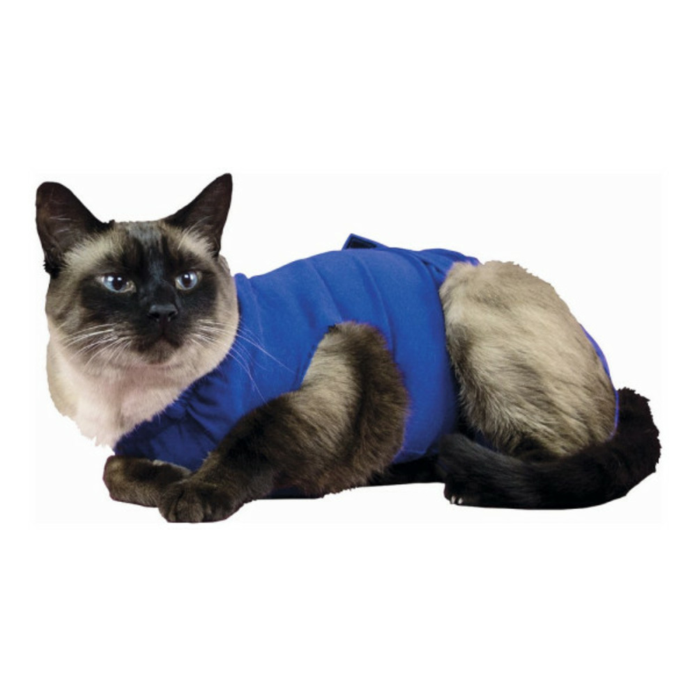 T-shirt de récupération pour animaux de compagnie 45-53 cm bleu
