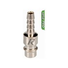 Ribimex - pracr202/b - raccords rapides standard d pour tuyaux ø 6 mm -série pro