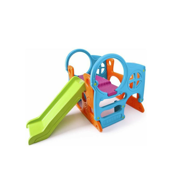 Aire de jeux - plastique anti-uv - - avec toboggan