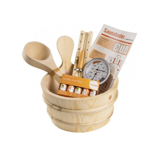 Kit accessoire sauna-pin-avec parfum-pin--
