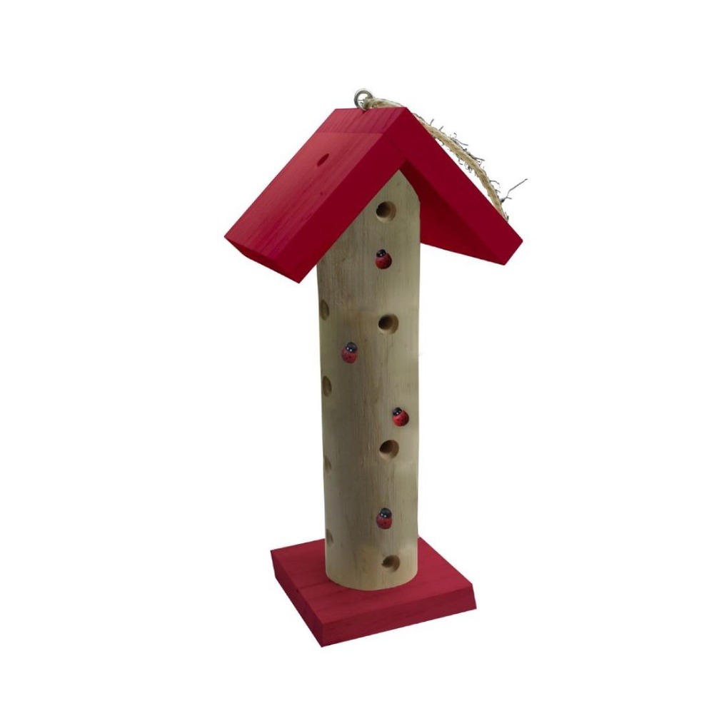 Tour à coccinelles en pin