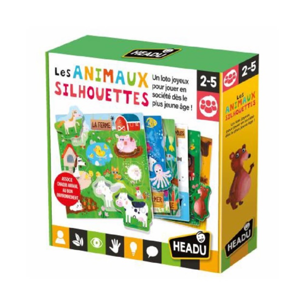 Les animaux-silhouettes montessori