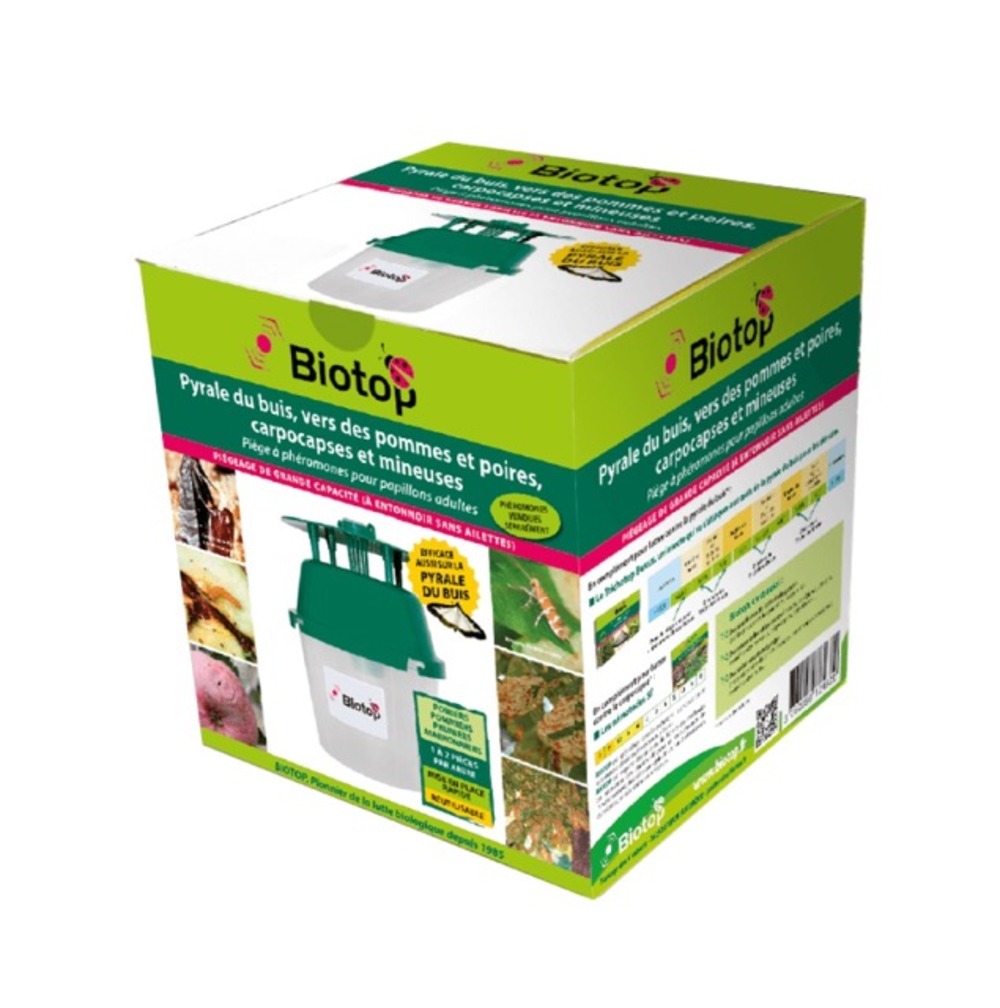 Piège entonnoir : papillons (mineuse, carpocapses)