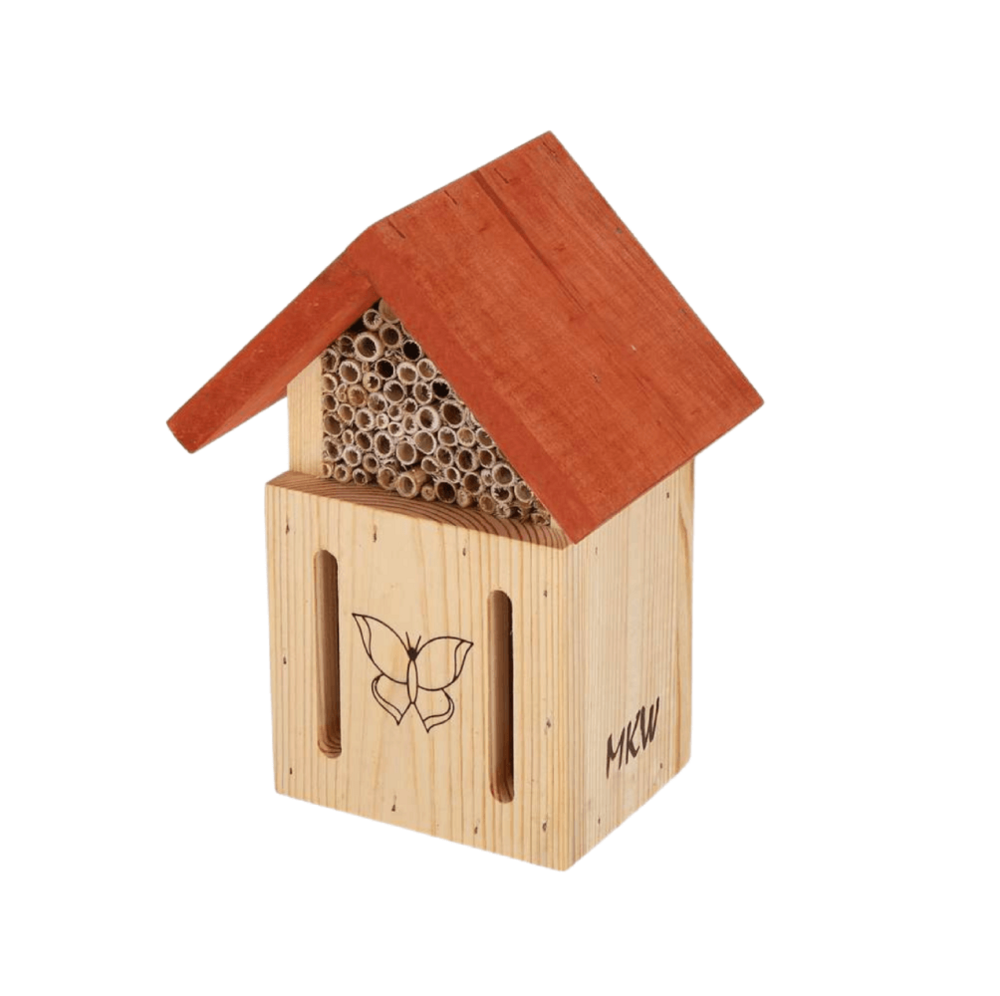 Hotel à insectes modèle papillons