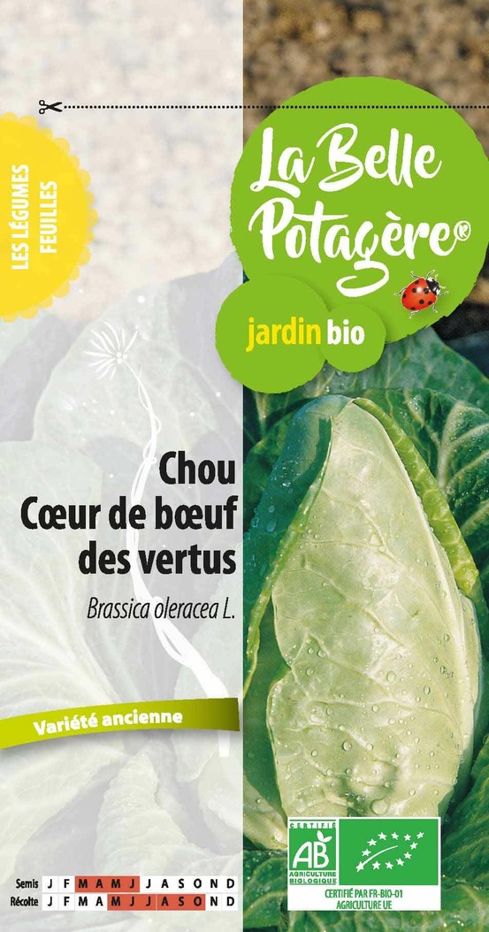 Chou coeur de boeuf des vertus 0,4 g