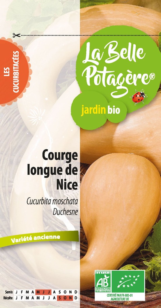 Courge longue de nice 2,5 g
