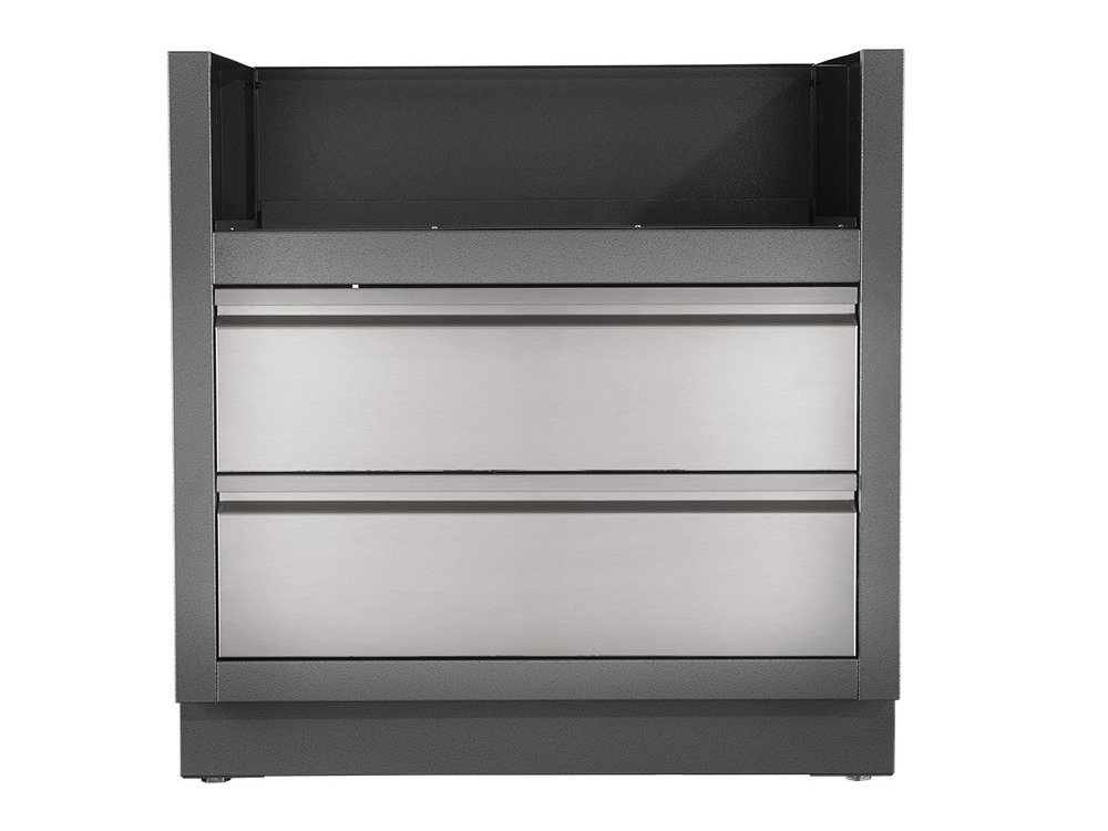 Meuble de cuisine extérieure oasis pour barbecues encastrés prestige bipro500 et