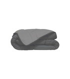 Edredon poyet  motte gris bicolore 200 g/m² (240 x 260 cm)