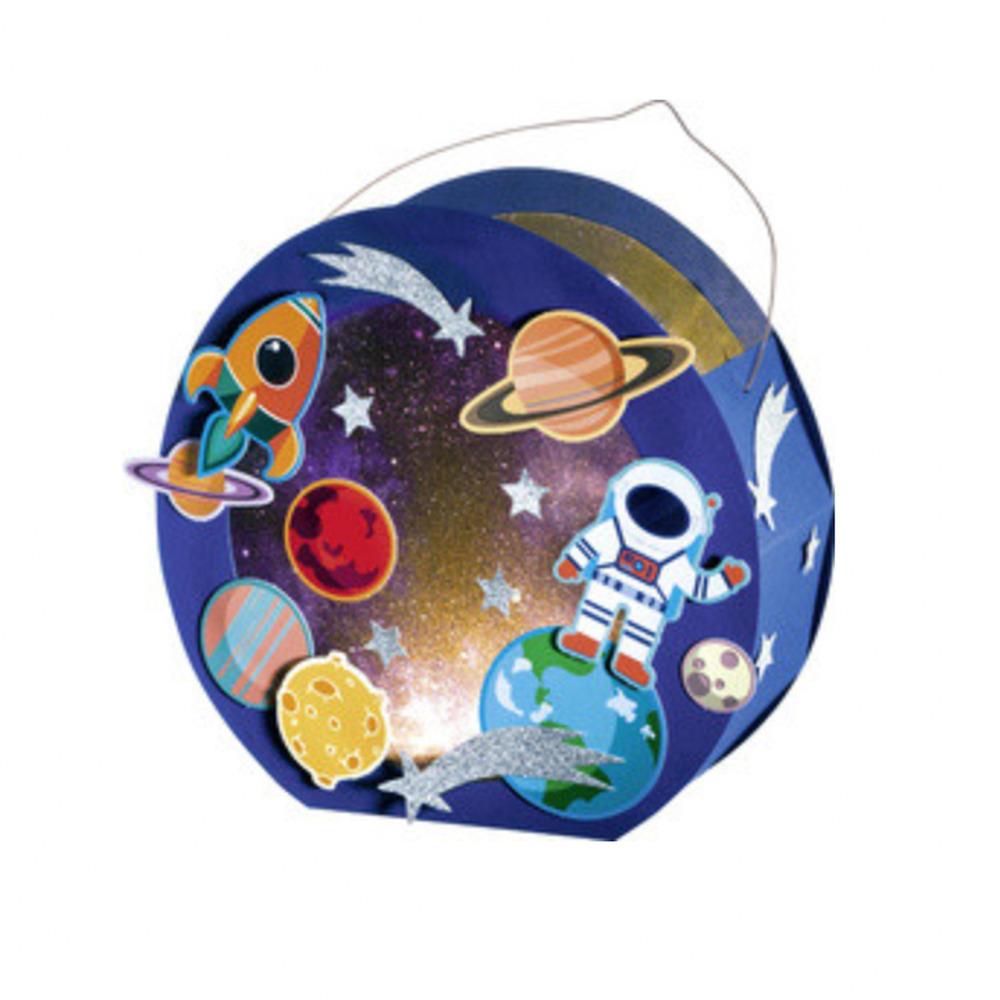 Lanterne lumineuse à construire - cosmonaute