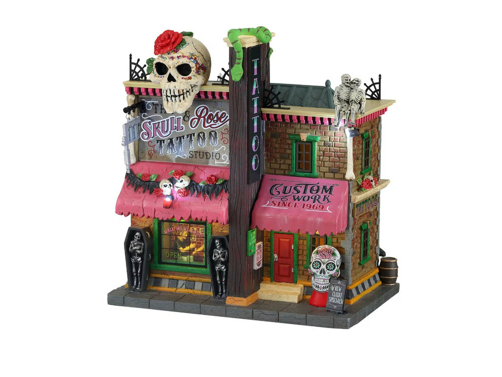 Studio de tatouage des crânes et des roses - lemax
