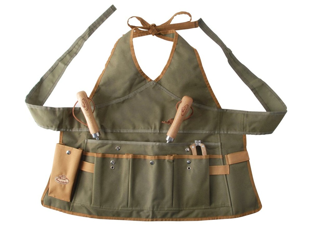 Tablier D'artiste FreeNFond Réglable Avec 10 Poches – Toile Résistante – Homme/femme – Pour Peinture, Jardinage, Travail Manuel