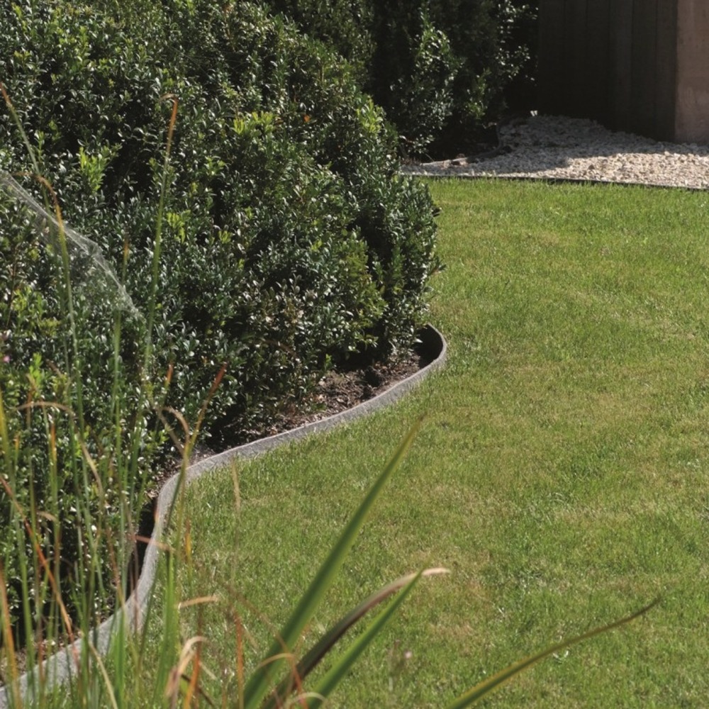 IRKA 1004-001 Bordure étroite, 100 X 0,1 Cm, Cortenstahl