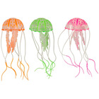 Une méduse fluo décoration aquarium 5 x 15 cm