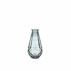 Vase bottle vichy - bleu clair (lot de 3)