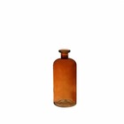 Vase jar bouteille s ambre (lot de 2)