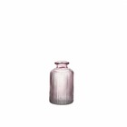 Vase bottle caro - rose (lot de 3)