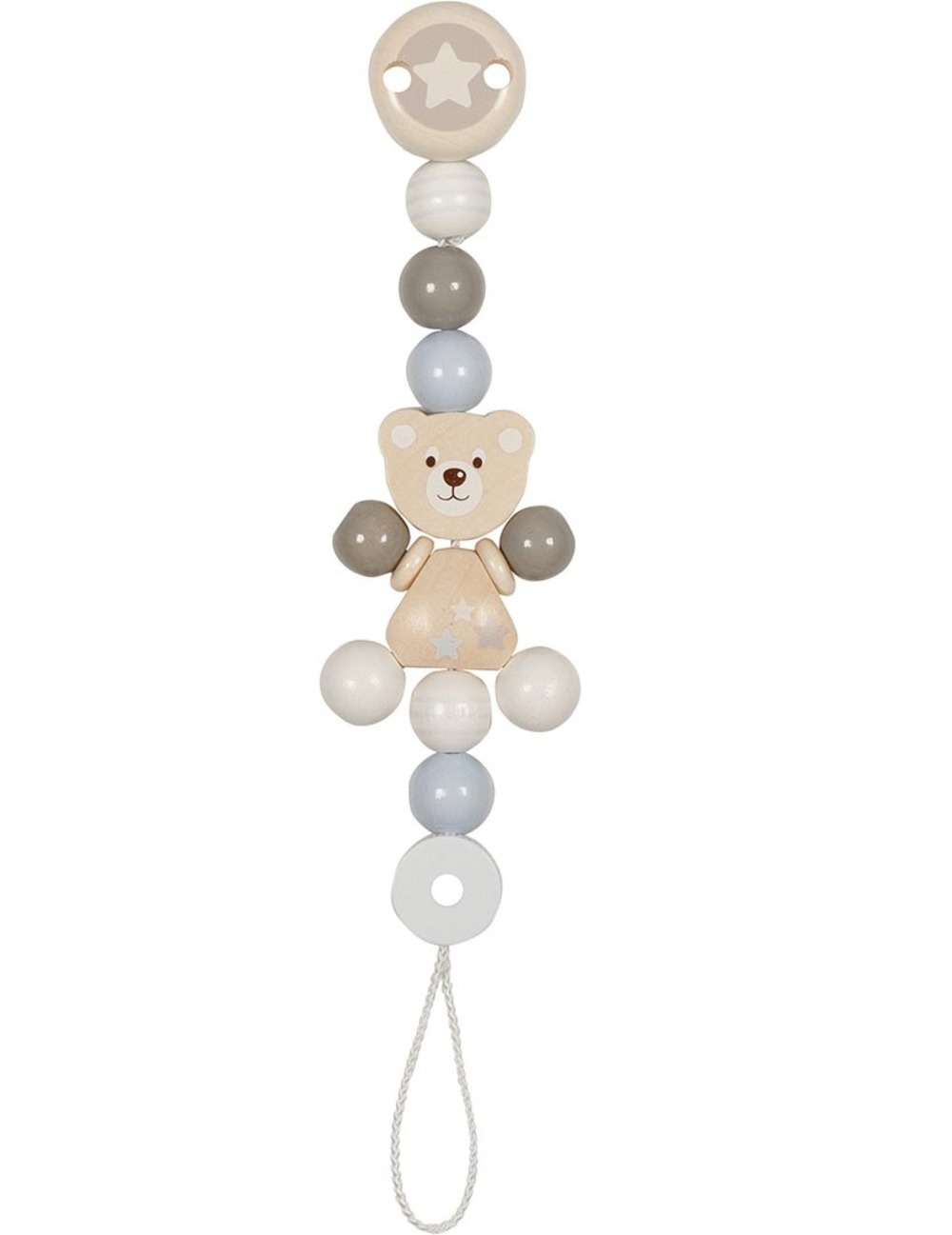 Accroche-tétine ourson