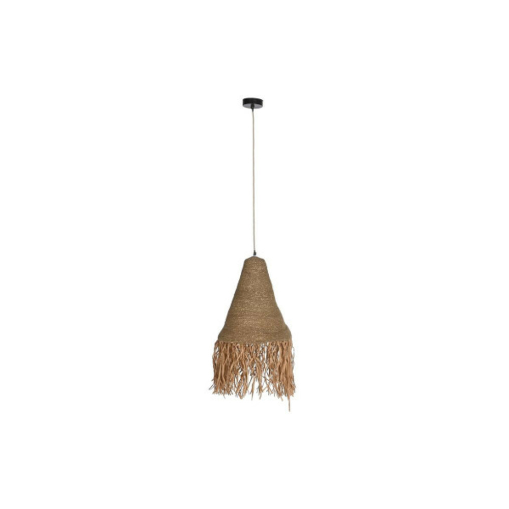 Suspension naturel fer 50 w jute (44 x 44 x 67 cm)