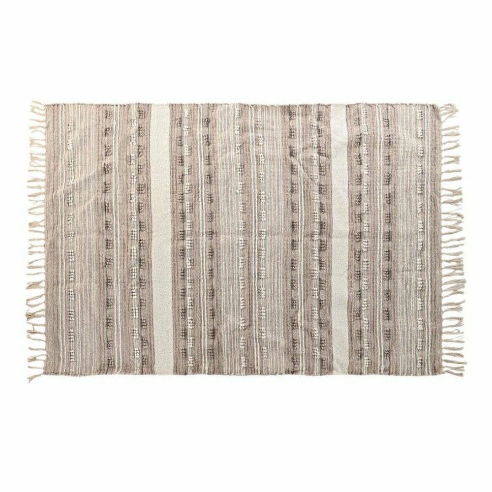Tapis dkd home decor frange boho polyester coton (120 x 180 cm)