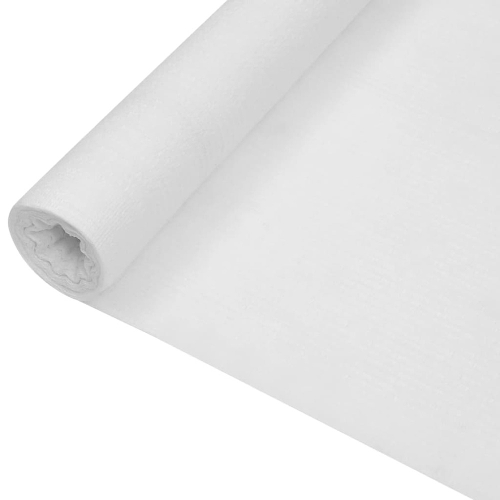Filet brise-vue blanc 1,2x50 m pehd 195 g/m²