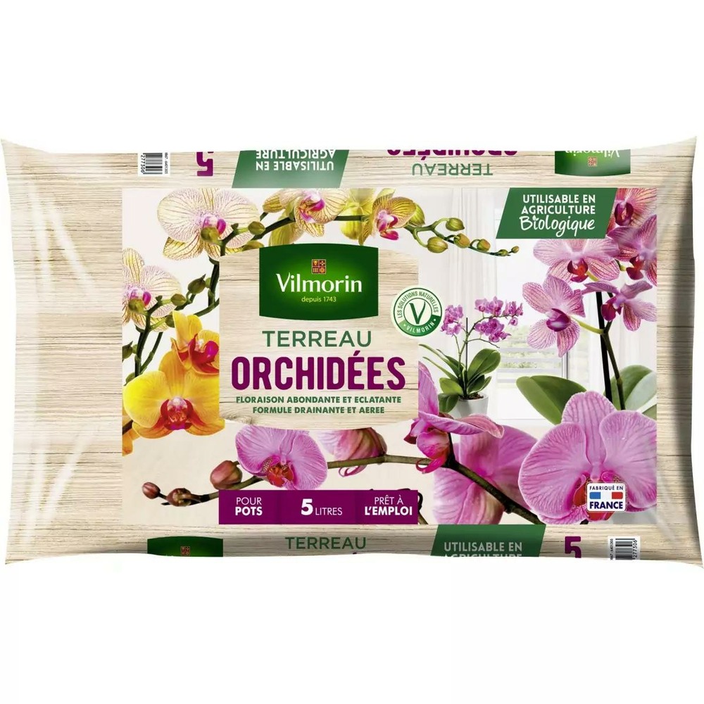 Terreau Orchidées Bio Tonusol - Jardinerie du théâtre