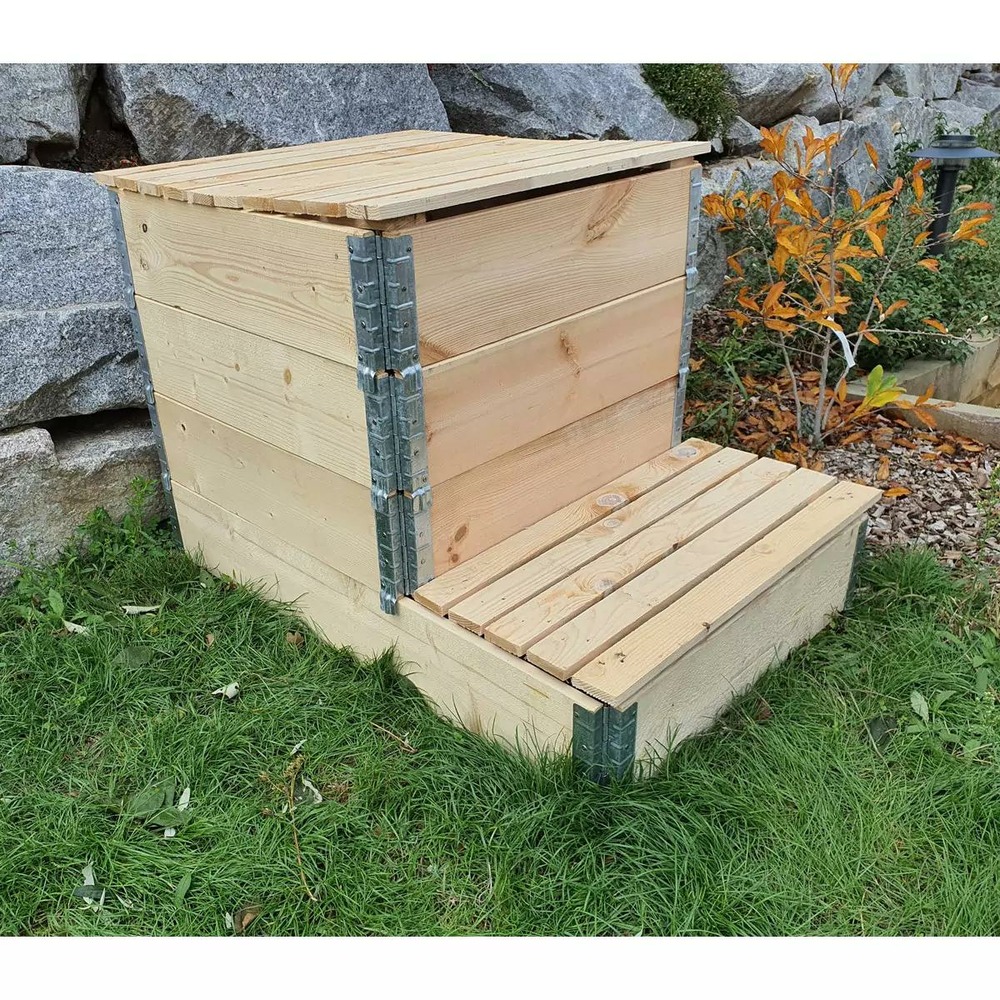 Composteur en bois : solutions écologiques pour votre jardin