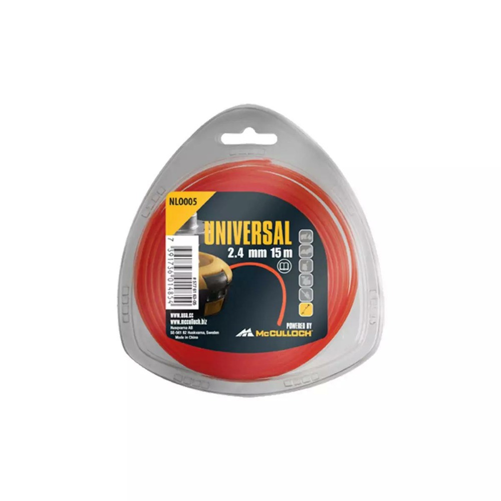 Fil de coupe-herbe en nylon 2. 4mm x 15m nlo005
