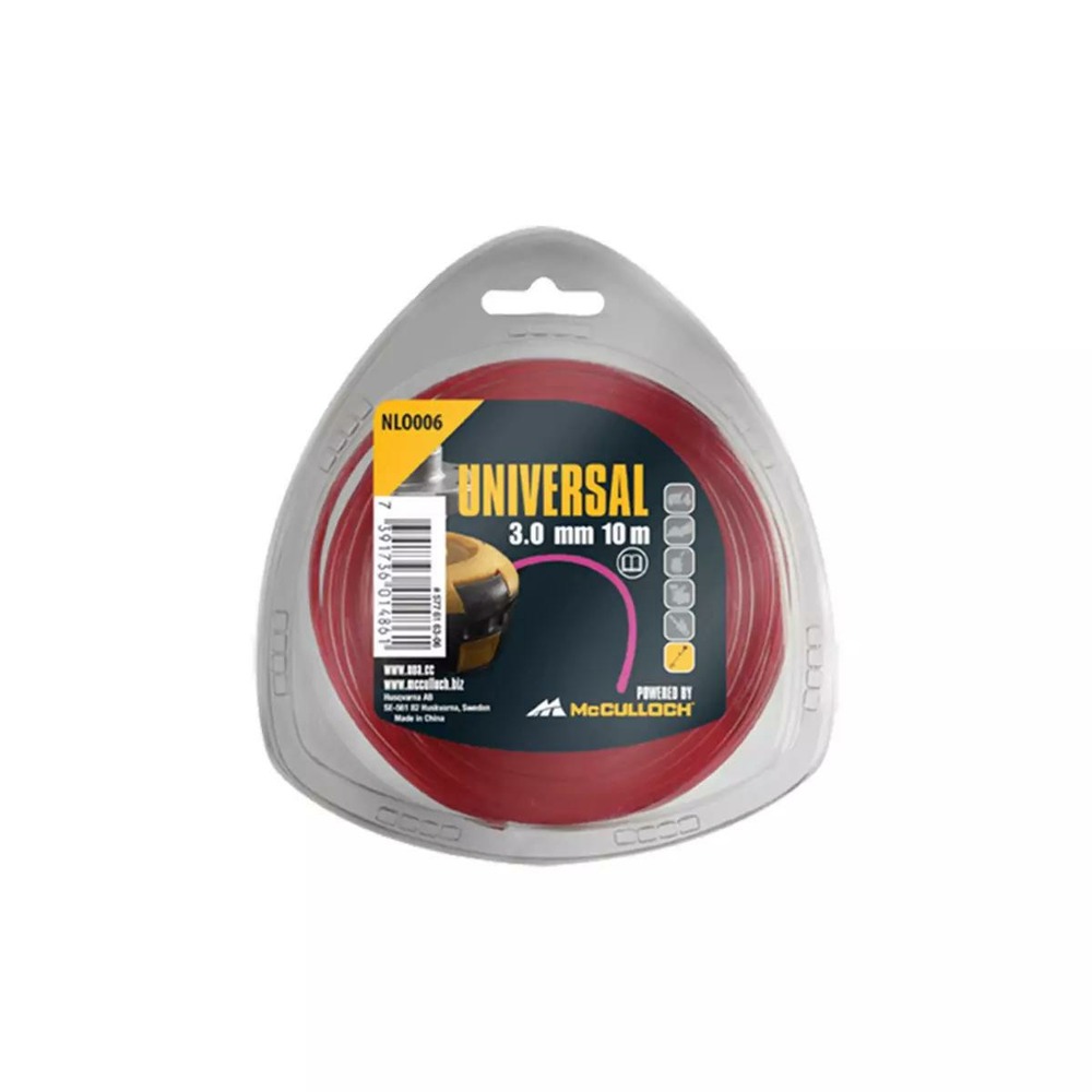 Fil de coupe-herbe en nylon 3mm x 10m nlo006