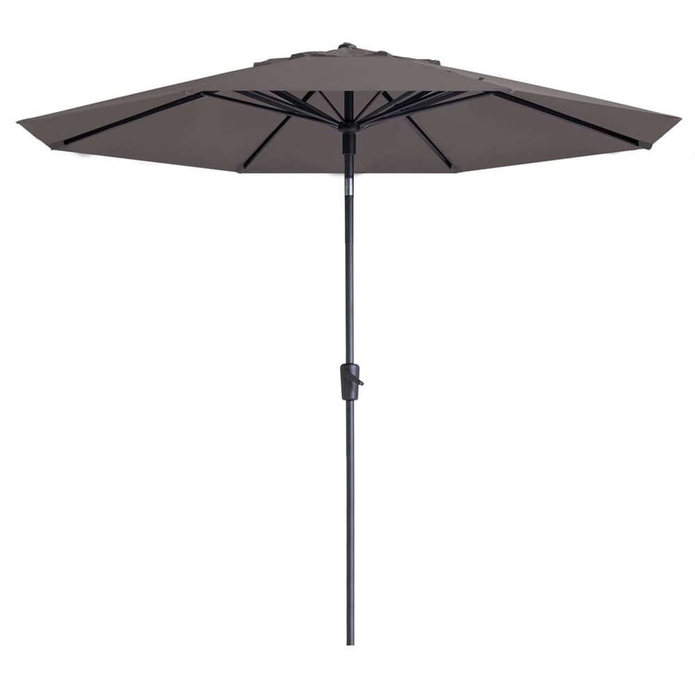 Parasol paros ii luxe 300 cm taupe Truffaut