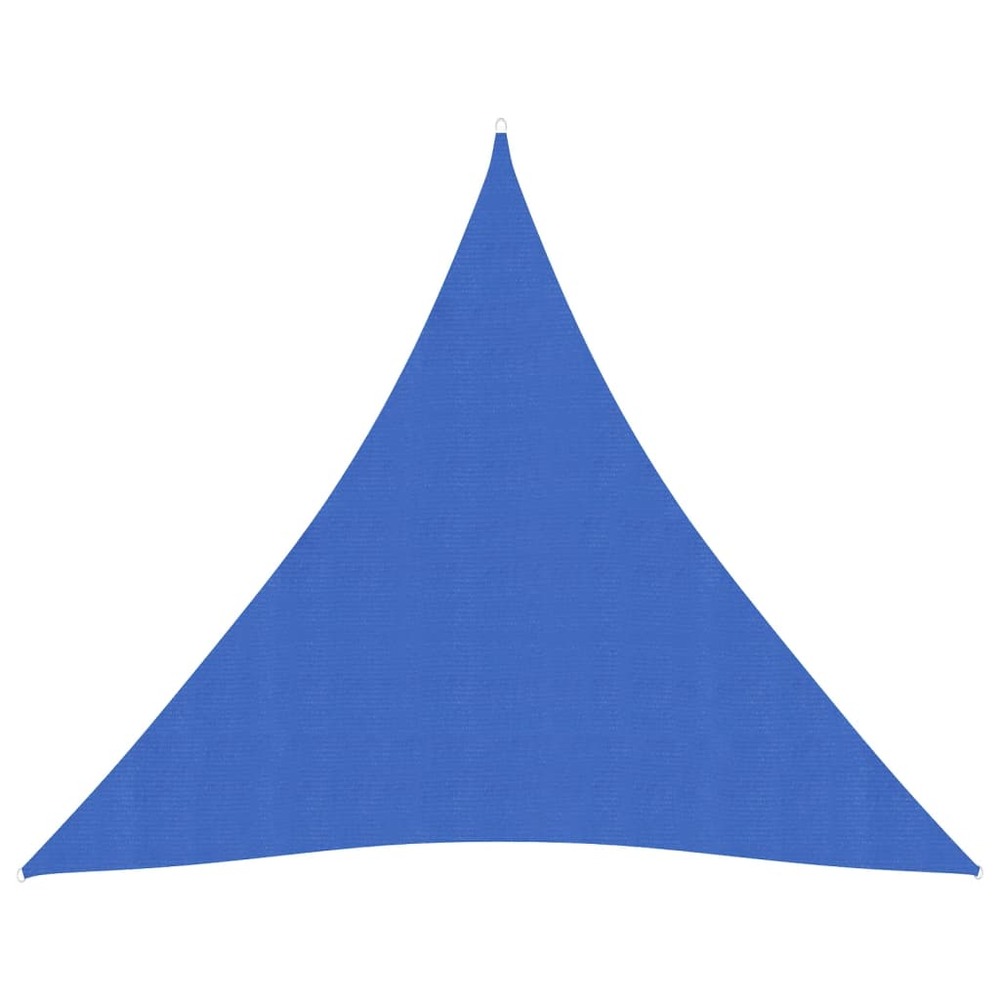 Voile d'ombrage 160 g/m² bleu 3x3x3 m pehd