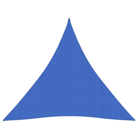 Voile d'ombrage 160 g/m² bleu 3x3x3 m pehd