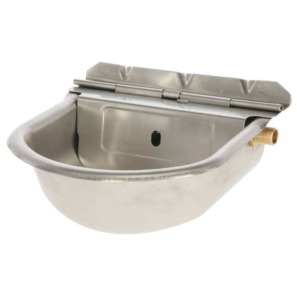 Bol d'eau pour bovins s1098 argenté