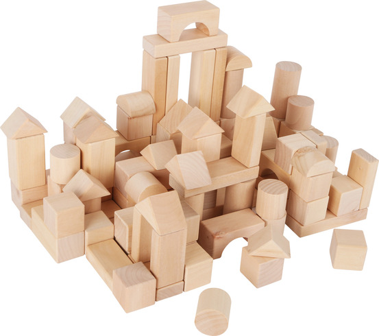 Blocs de construction naturel 100 pcs