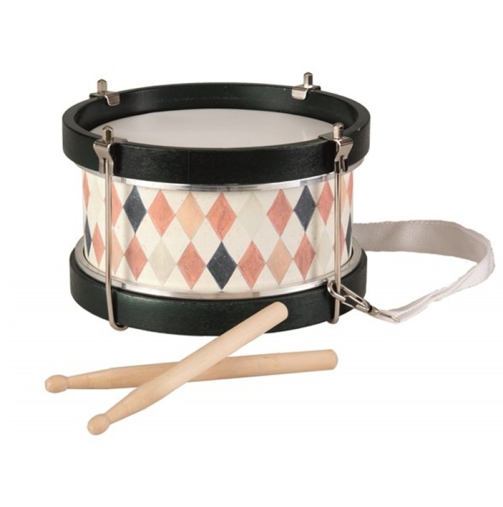 Tambour en bois ecru