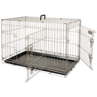 Cage pour animaux ebo marron métallisé 61 x 43 x 50 cm 517580