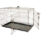 Cage pour animaux ebo marron métallisé 77 x 47 x 55 cm 517581