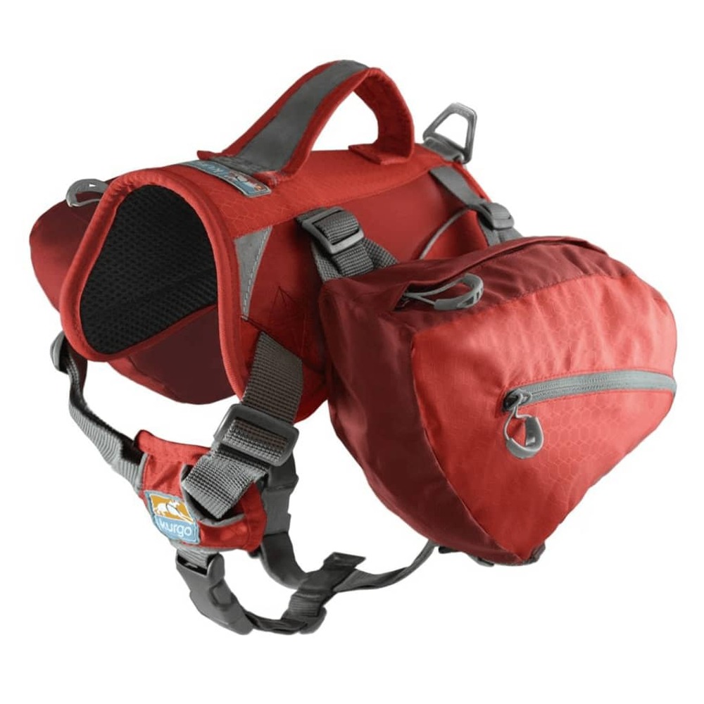 Sac à dos pour chiens baxter m rouge