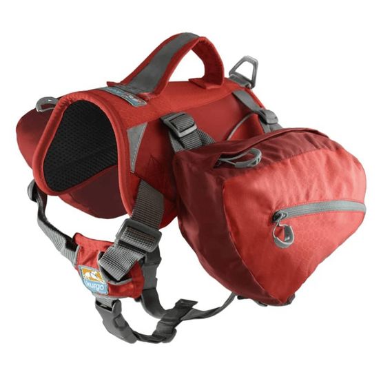 Sac à dos pour chiens baxter m rouge