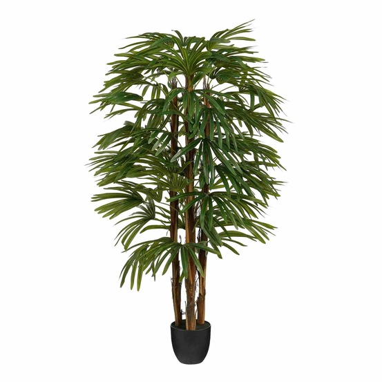 Mica decorations arbre artificiel raphis - 60x60x150 cm - polyester - vert