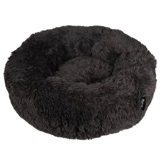 Lit pour animaux de compagnie fuzz gris foncé l