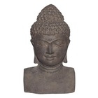 Tête de bouddha buste 31 cm - gris anthracite 30 cm