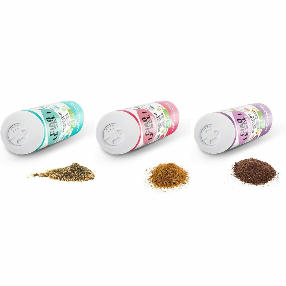 Trio de susbtituts de sel : corsé,acidulé et iodé