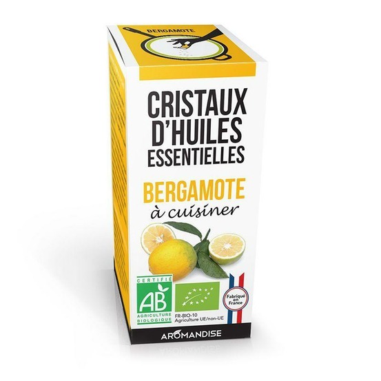 Cristaux d'huiles essentielles - bergamote 10 g